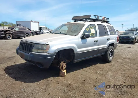 2004 Jeep Grand Cherokee Laredo из США, поврежденный, VIN 1J4GW48S24C257315